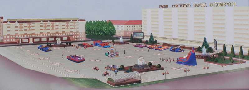 План реконструкции площади Победы в г.Витебске